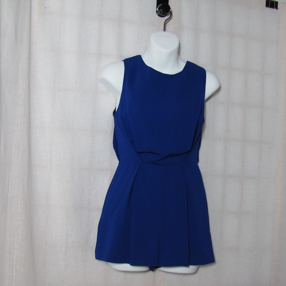 royal blue petite jumpsuit